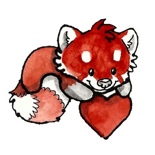 Sticker “Red Pandas-5”