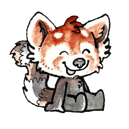Sticker “Red Pandas-9”