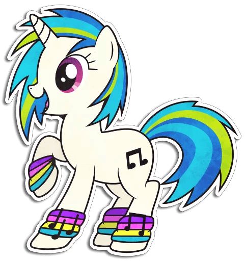Sticker “My Little Pony-9”
