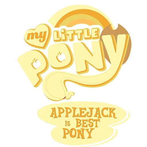 Sticker “Applejack-2”