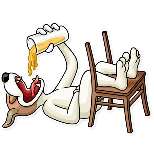 Sticker “Party Dog-11”