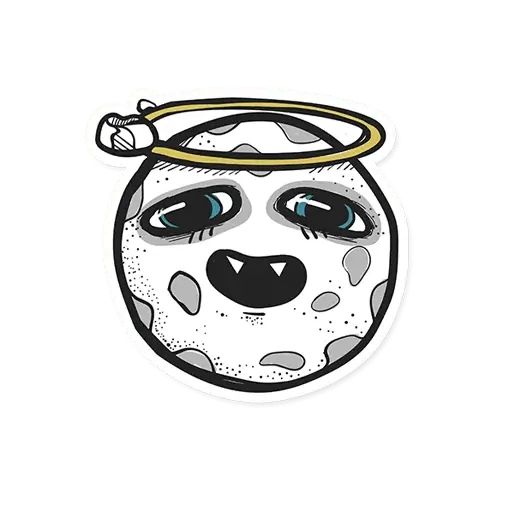 Sticker “Moona-10”