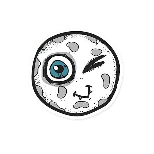 Sticker “Moona-2”