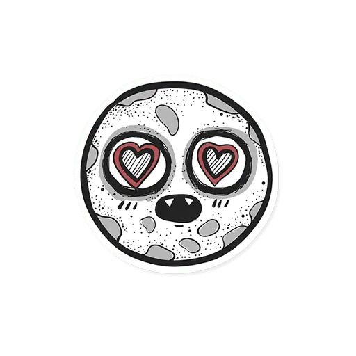 Sticker “Moona-3”