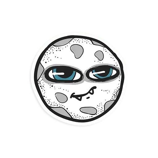 Sticker “Moona-5”