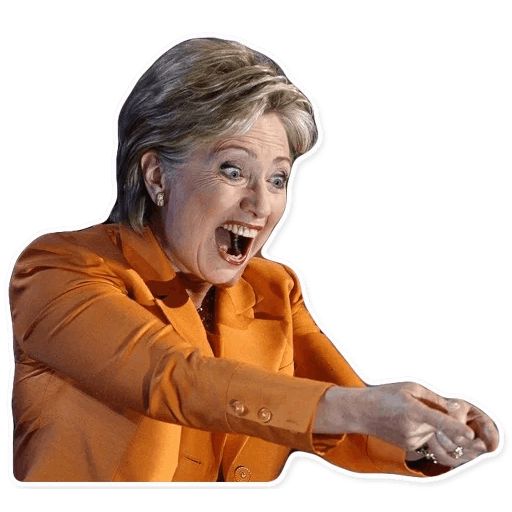 Sticker “Hillary Clinton-10”
