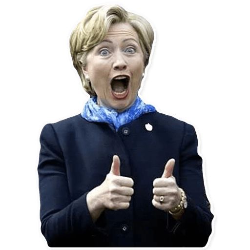 Sticker “Hillary Clinton-3”