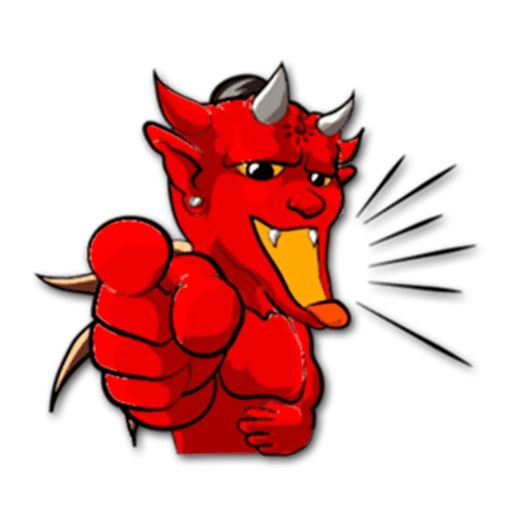 Sticker “Red Devil-1”