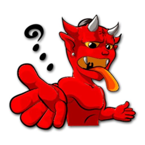 Sticker “Red Devil-12”