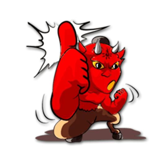 Sticker “Red Devil-3”