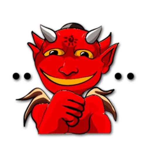 Sticker “Red Devil-4”