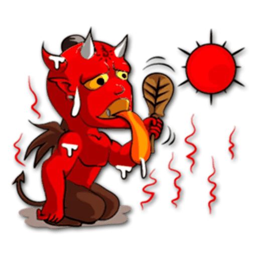 Sticker “Red Devil-5”