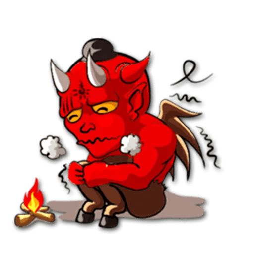 Sticker “Red Devil-6”