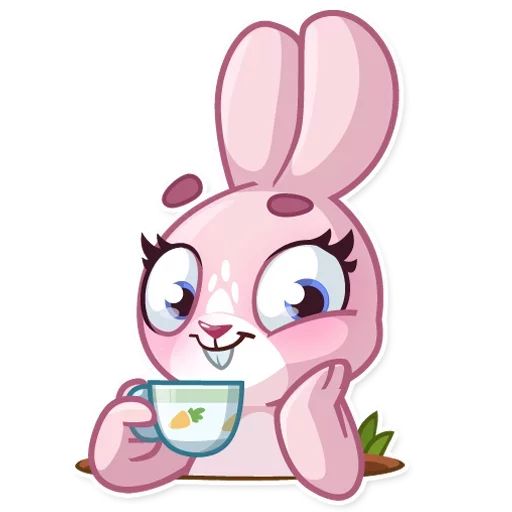Sticker “Bunny Rosy-1”