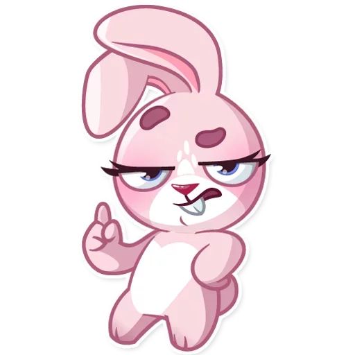 Sticker “Bunny Rosy-3”