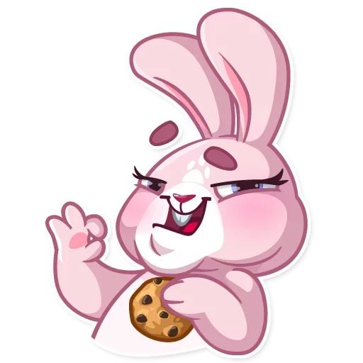 Sticker “Bunny Rosy-4”
