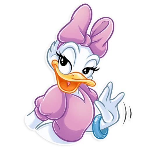 Sticker “Donald and Daisy-5”