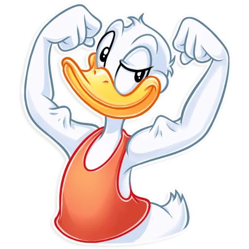 Sticker “Donald and Daisy-7”