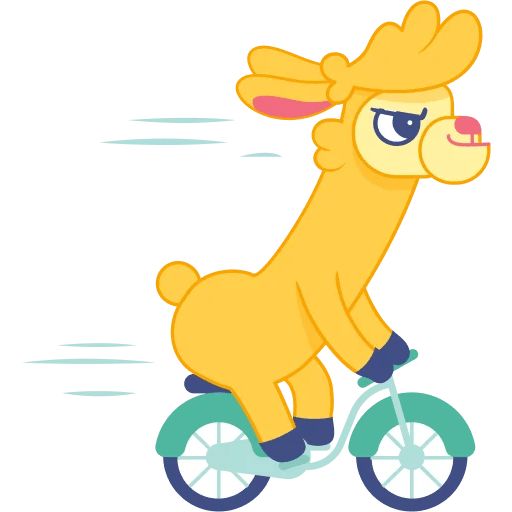 Sticker “Crazy Llama-2”