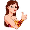 “Warrior Queen” stickerpack