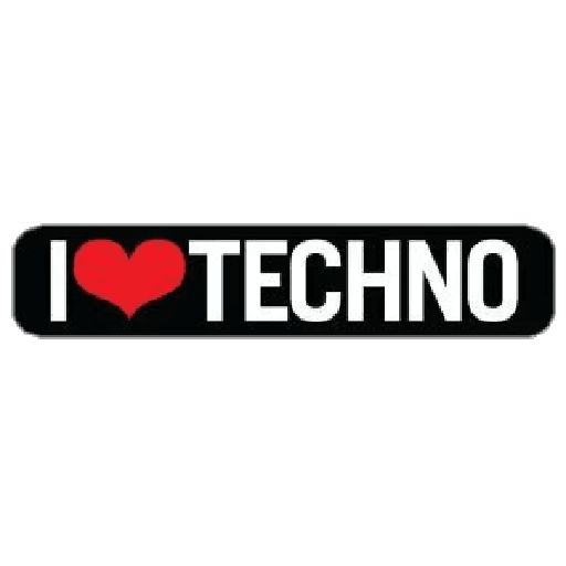Sticker “Techno Masks-9”