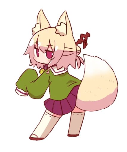 Sticker “Kemomimi Chan-2”