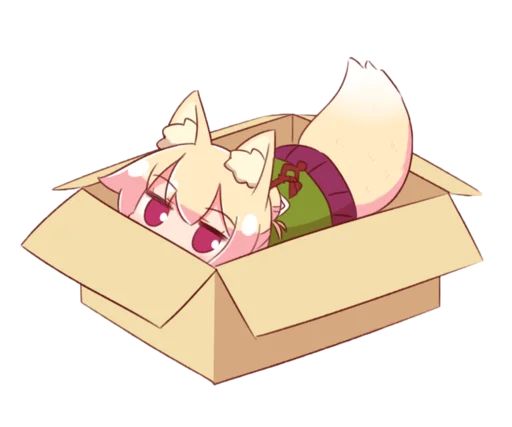Sticker “Kemomimi Chan-3”