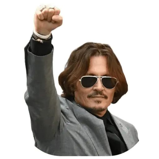 Sticker “Johnny Depp-11”