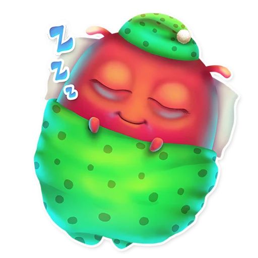 Sticker “Funny Jellyfish-2”