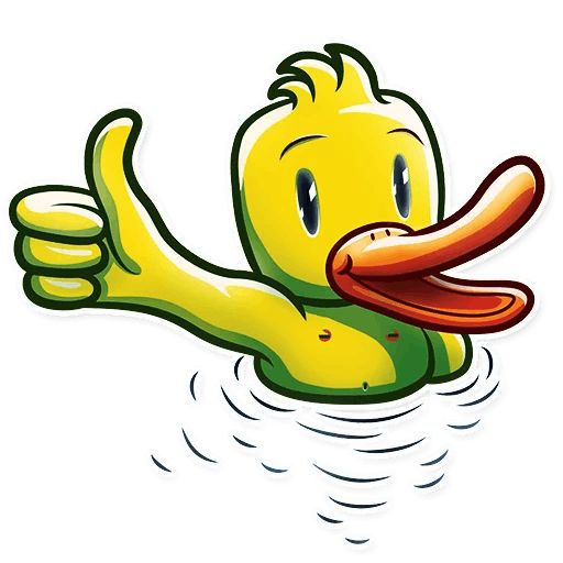 Sticker “Gus the Duck-3”