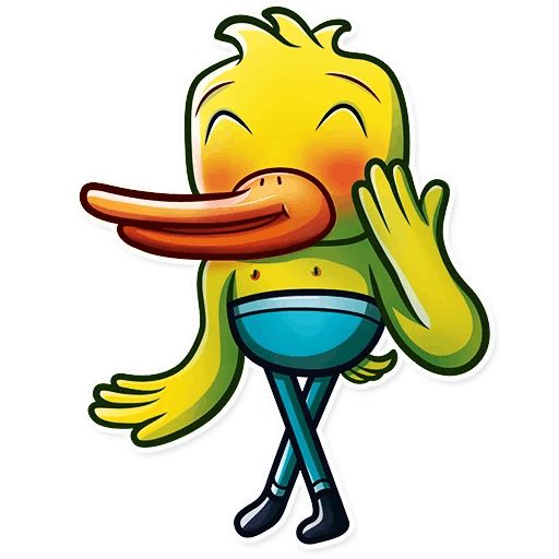 Sticker “Gus the Duck-4”