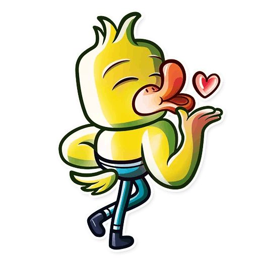 Sticker “Gus the Duck-7”