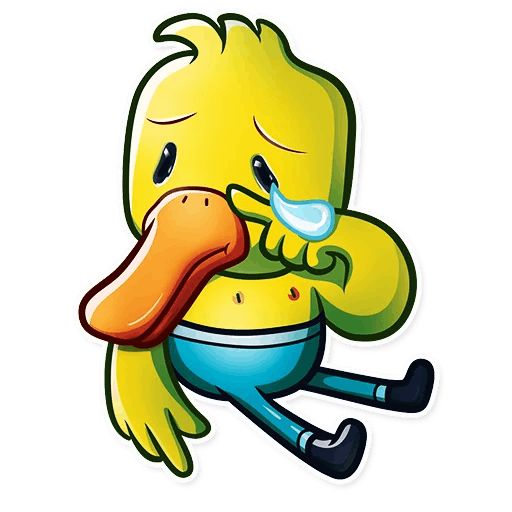 Sticker “Gus the Duck-9”