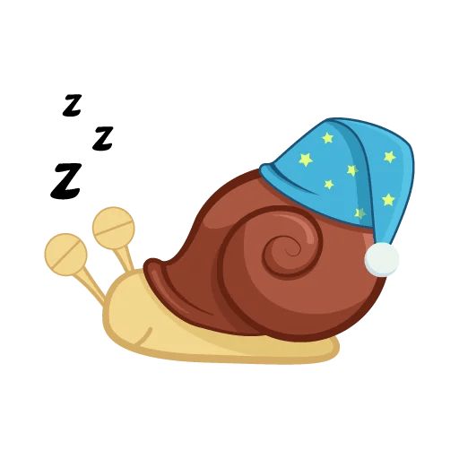 Sticker “Cute Snail-4”