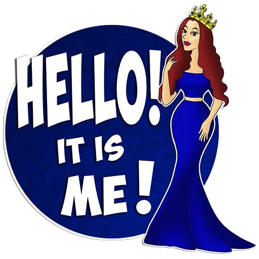 “Fashion” stickers set for Telegram