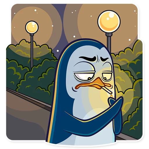 Sticker “Mr. Penguin-11”