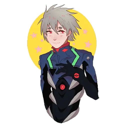 Neon Genesis Evangelion - Telegram Stickers Library