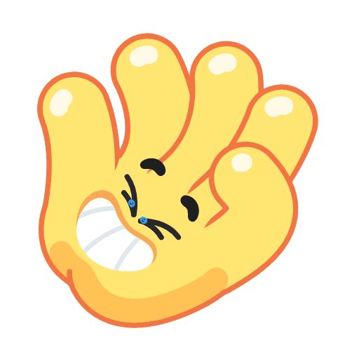 Hands For Friends” animated sticker set for Telegram
