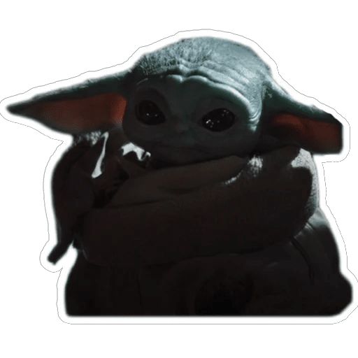 Sticker “Baby Yoda-12”