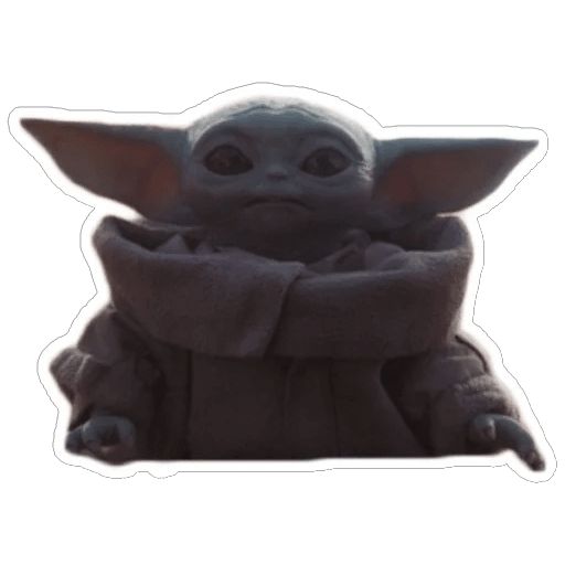 Sticker “Baby Yoda-7”