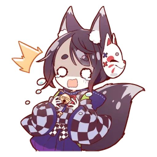 Sticker “Kitsune Danshi-5”