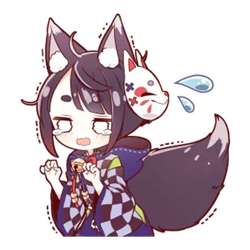 Sticker “Kitsune Danshi-6”