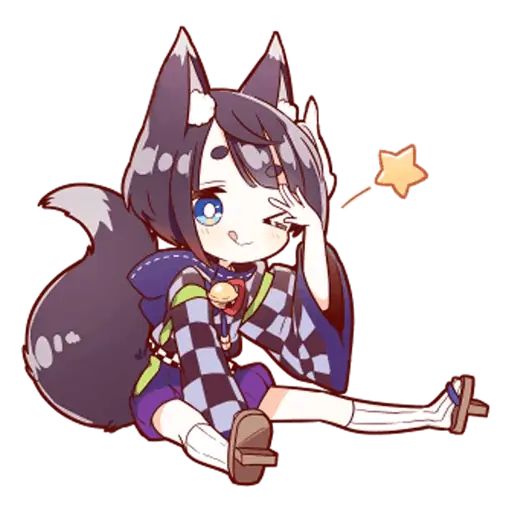 Sticker “Kitsune Danshi-9”