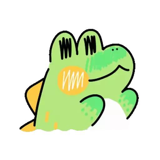 Sticker “Sweet Croc-6”
