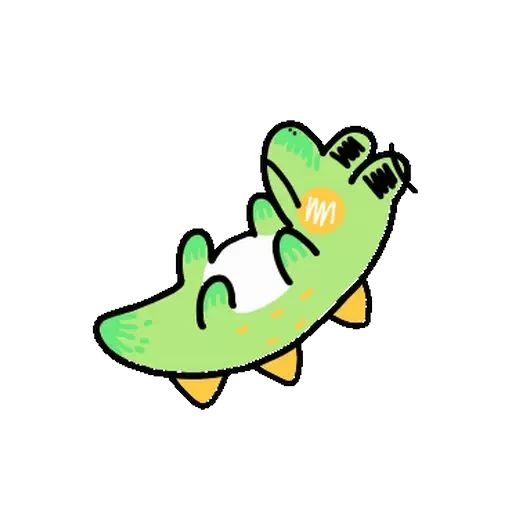 Sticker “Sweet Croc-9”