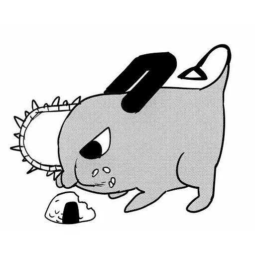 Sticker “Chainsaw Man-7”