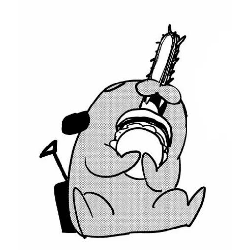 Sticker “Chainsaw Man-9”