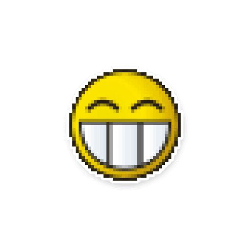Sticker “QIP smiles-8”