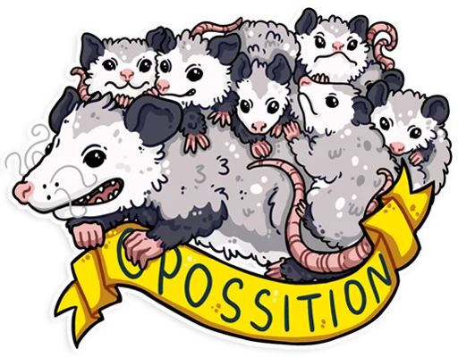 Sticker “Awesome Possum-6”