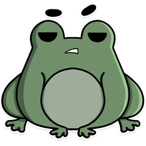 Sticker “Frog's Fine Box-11”